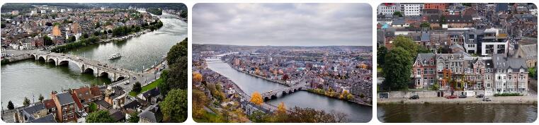 Attractions in Namur, Belgium